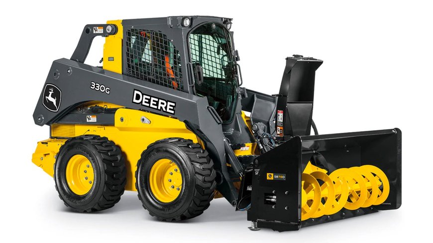 John Deere Debuts Single-Motor, High-Flow Snow Blower Models
